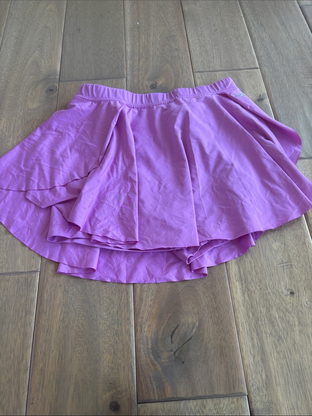 Kids Purple Tiered Skater Skirt